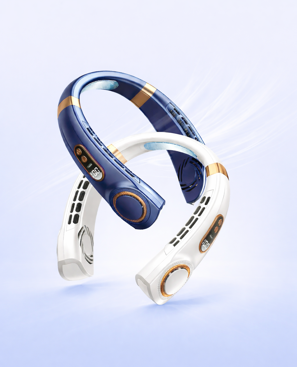 blendevo Portable Neck Fan with LED Lights